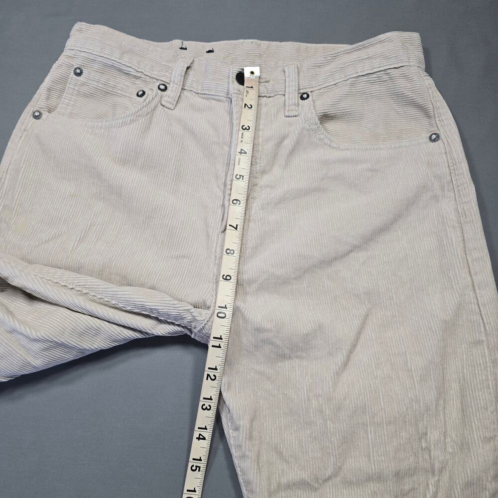 Gap Original Tan Khaki Corduroy Pants Classic Straight 100% Cotton Mens Size 29 - Picture 6 of 12